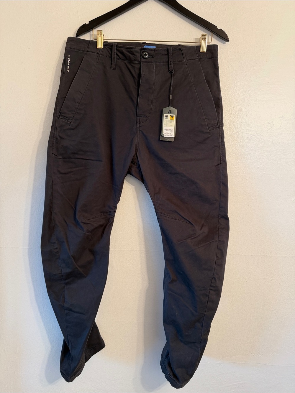 G-Star Raw Men's Dark Charcoal Stretch Chinos